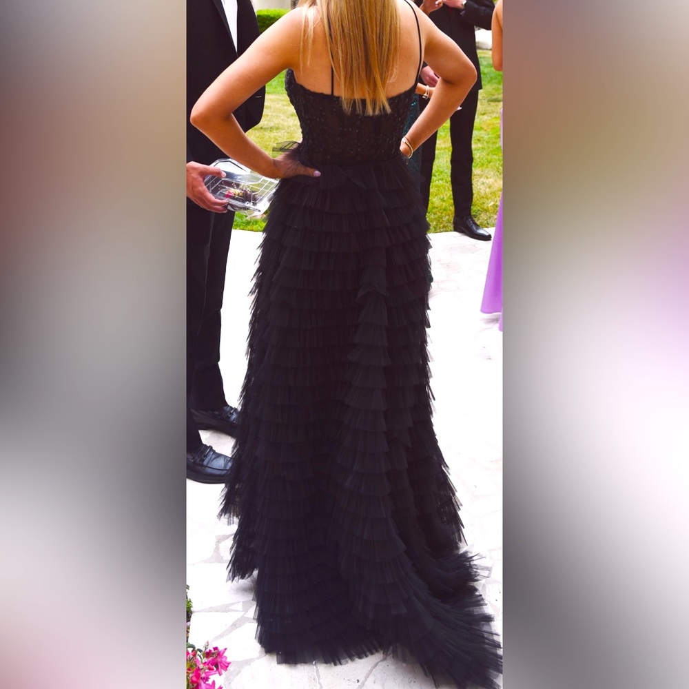 ZARA GOWN-used once-xs-5.5f